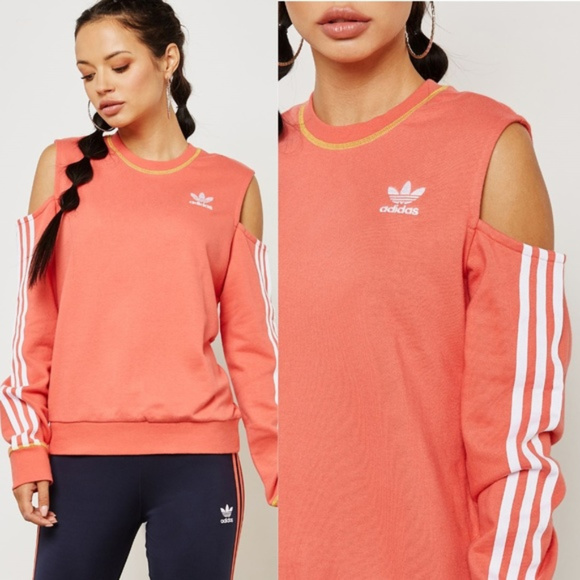 adidas Tops - adidas Originals Cut Out Sweater